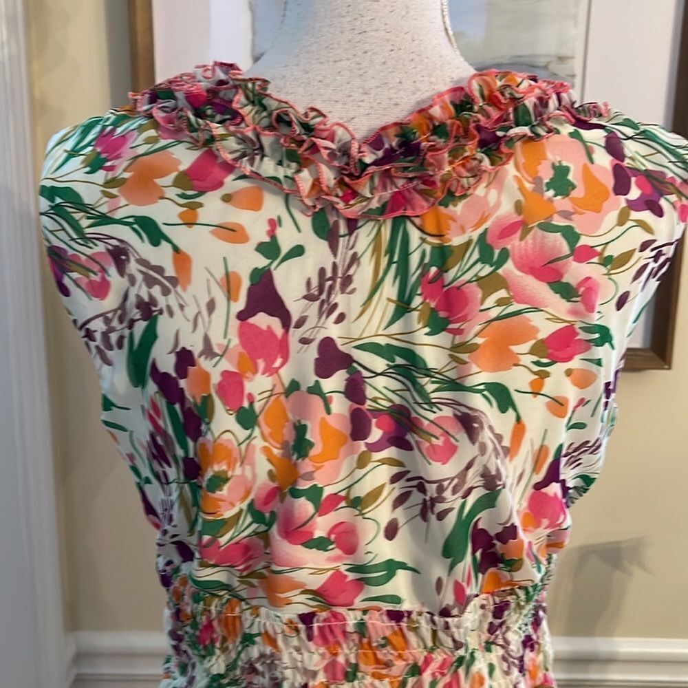 Rabbit Rabbit Rabbit Floral Dress - Multicolor - Picture 6 of 12